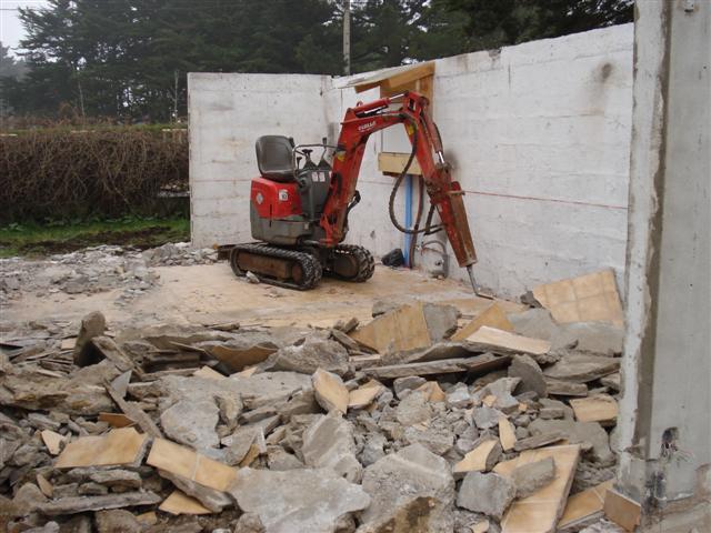 Démolition Sainte-Gemmes-le-Robert