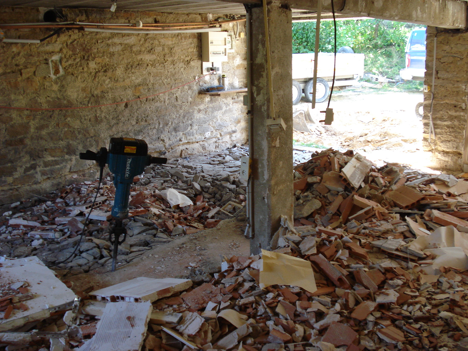 Démolisseur à Javron-les-Chapelles