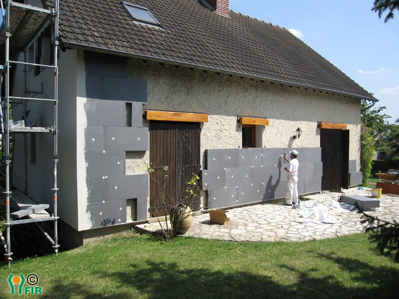 Isolation extérieure maison Neau