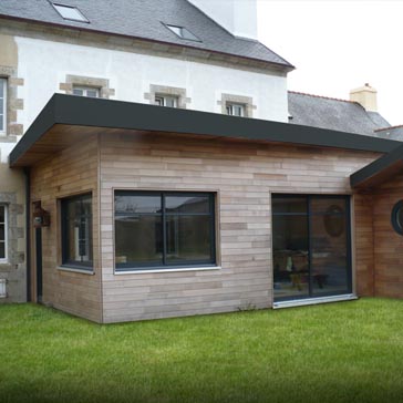 Extension de maison dans la Mayenne